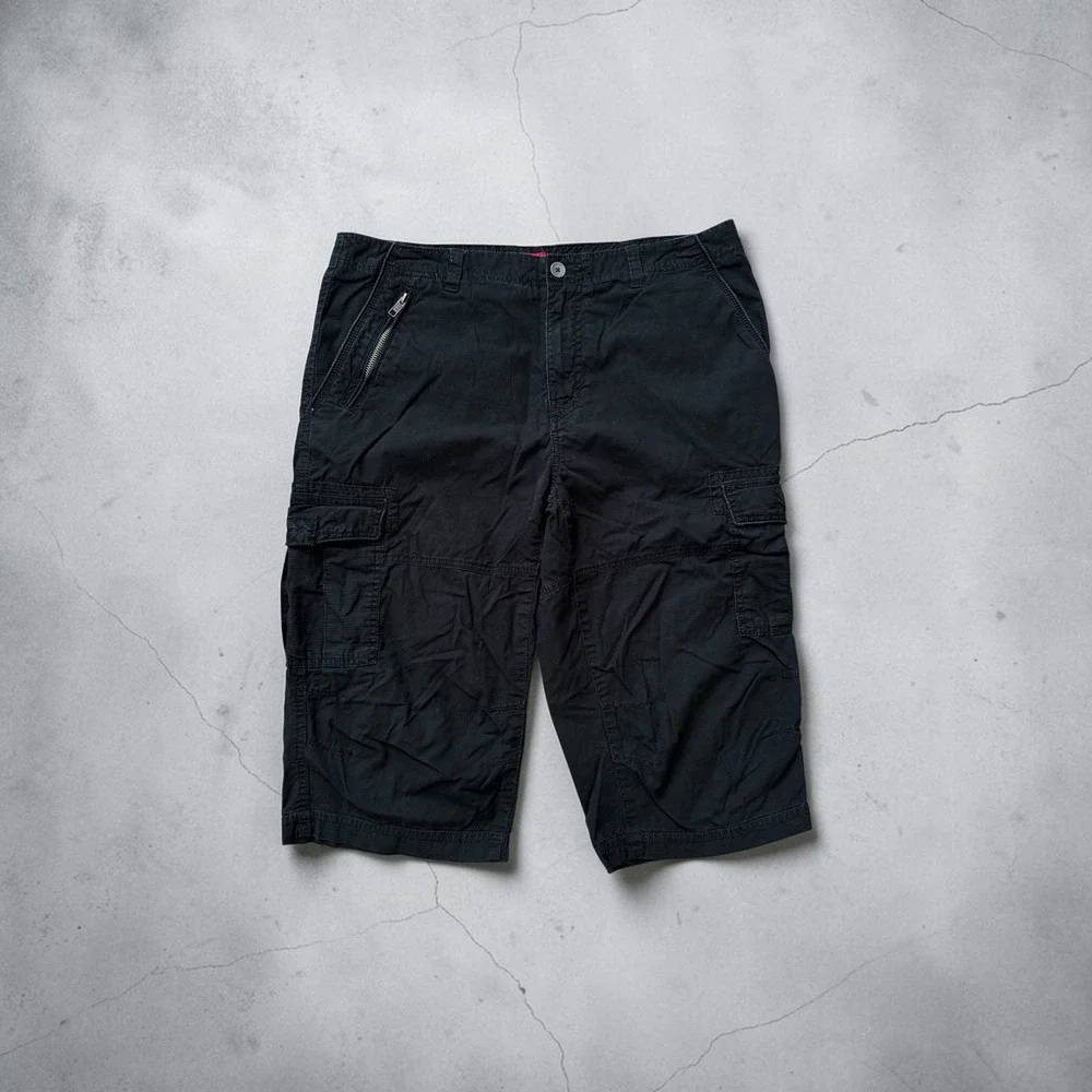ALFANI Men's size 35 Long black Shorts 16